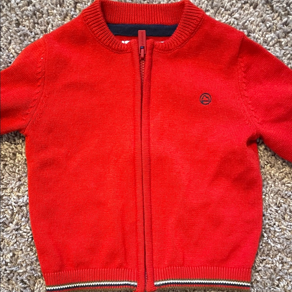 Mayoral Bright Red Kids Sweater